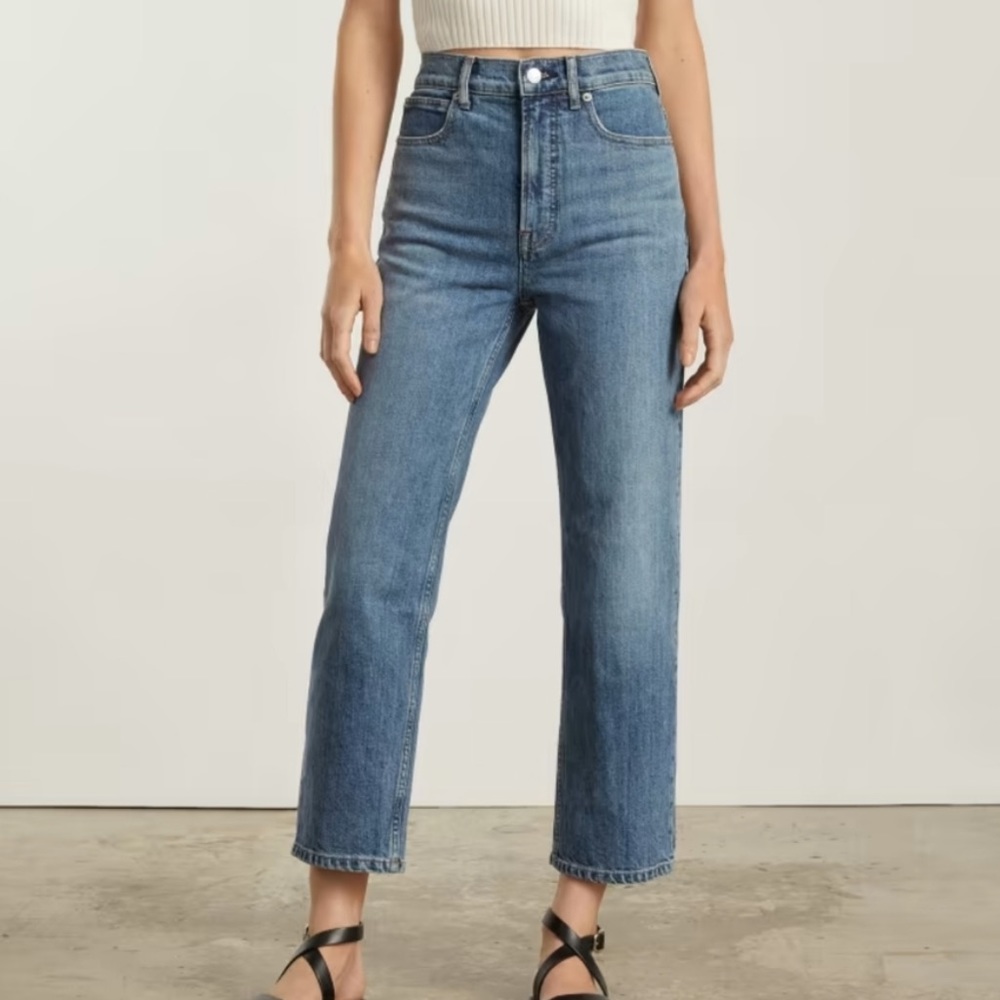 Everlane Way High Jeans Folsom Blue